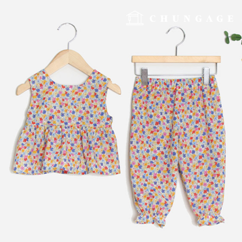 Clothes pattern Children's top and bottom set Clothes pattern P1399