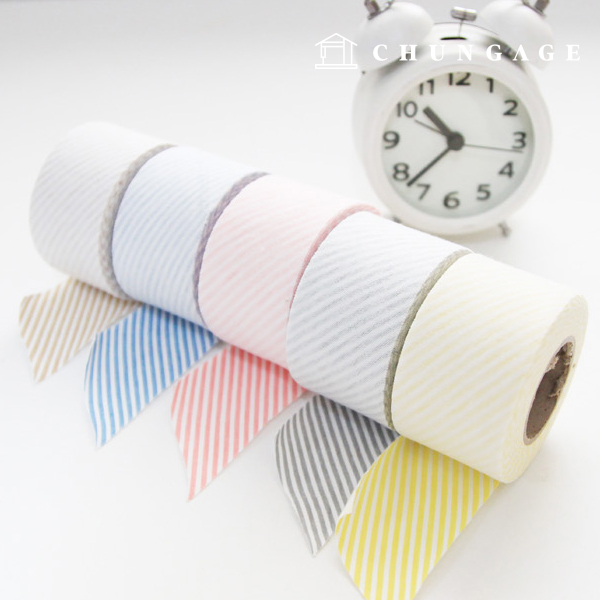 Bias Tape Single Daimaru Stripe 5 Types