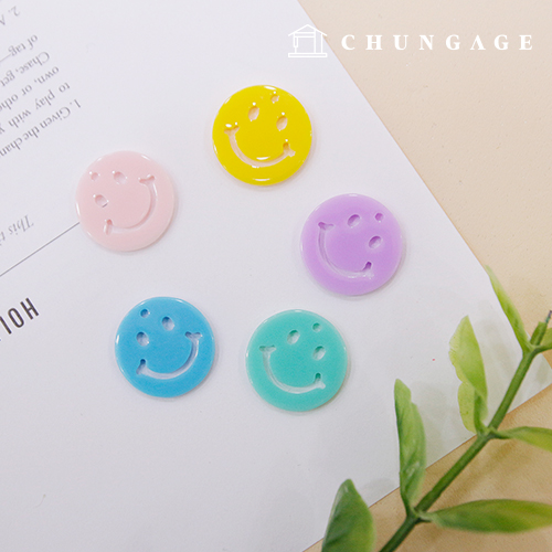 Mini Charm Decoration Smile 6 Types Bag Keyring