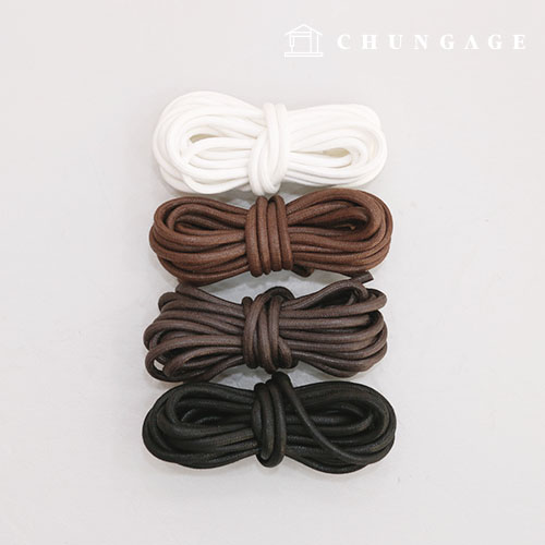 Oshidori Cotton String Bag Pouch String 3mm 3yard 4 types