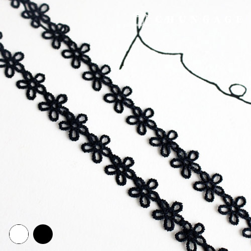 Mask Necklace Lace Fabric Line Chemical 062 Jam Jam Mask Strap Making Material String 2 Types