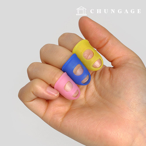 Finger bone sewing silicone office non-slip bone small