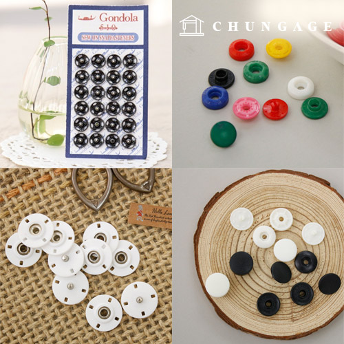 T-button one-touch snap button snap nickel