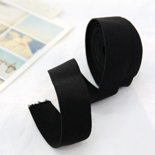 Pants Elastic Waist Band Elastic 25mm 2 yard Black