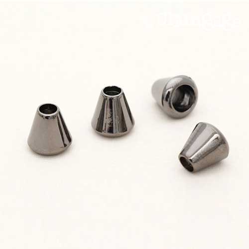 String bell clothing accessories strap adjustment black nickel plating 4Piece 48279