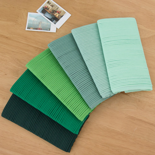 Piping Bias Tape 16yard Green 6 Types