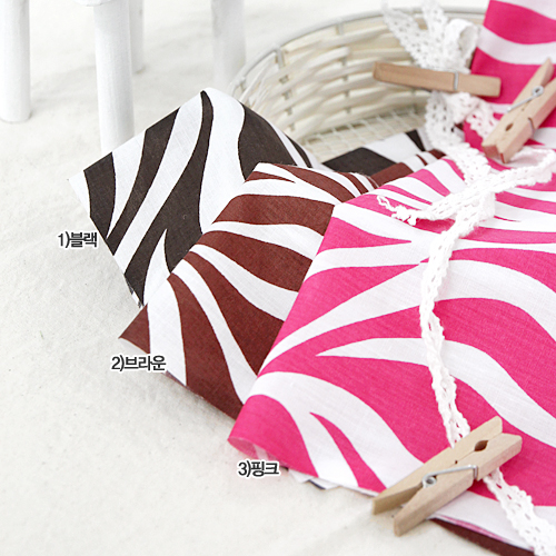 Cotton blend Zebra 3color
