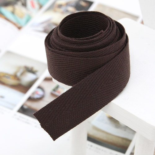 Brown sales cotton webbing