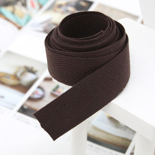 Cotton Waving String Webbing String 20mm 2 yard Brown