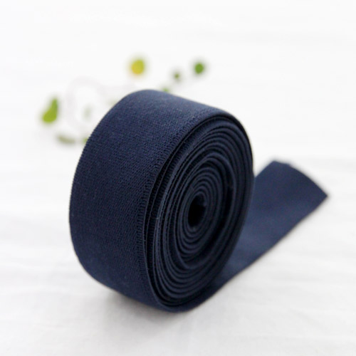 Pants elastic band 2 yard waist elastic band elastic band 25mm Navy