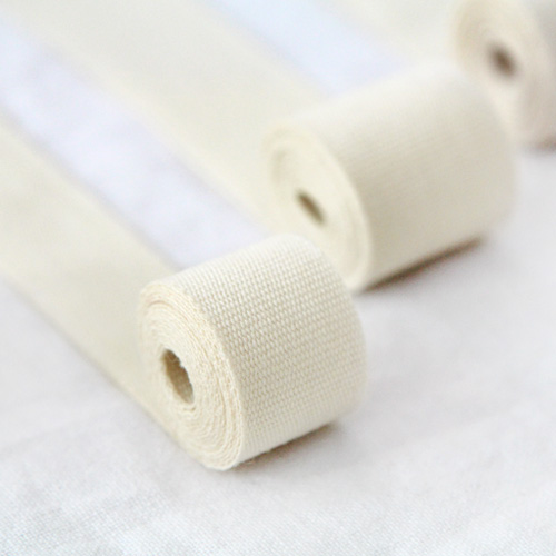 Cotton webbing string waving string label tape natural 3yard 1.5cm