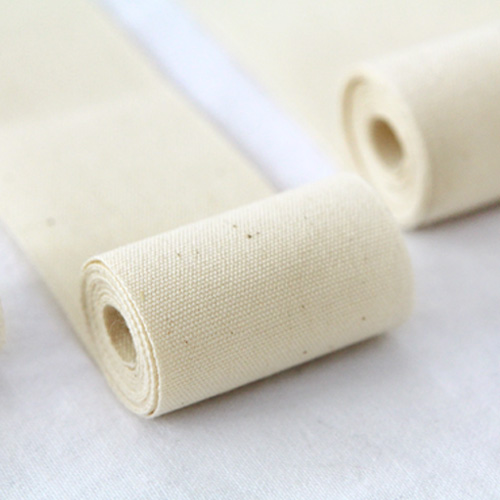 Cotton webbing string waving string label tape natural 3yard 3.8cm