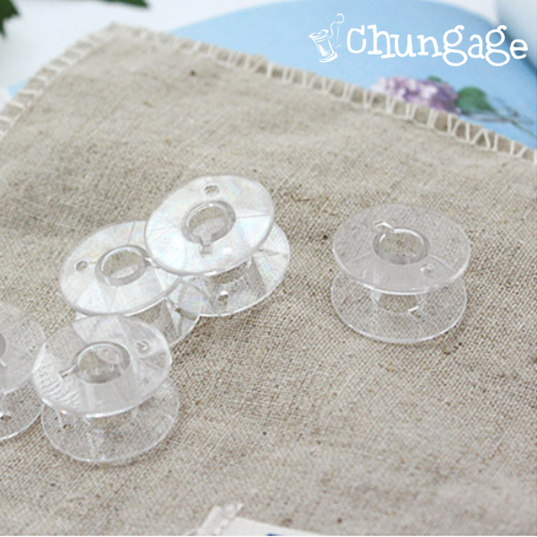 5 pieces of plastic book for home bobbin