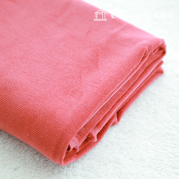 Heavy Corduroy Span Muji Red