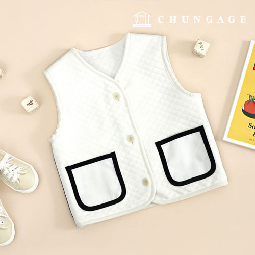 Clothing Making Patterns Children Vest Double-Sided Vest Clothing Patterns P1458