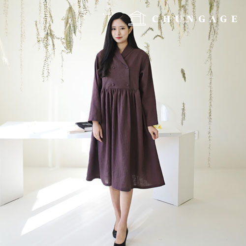 Clothing Making Women One Piece Shawl Collar One Piece Clothes Patterns P1473