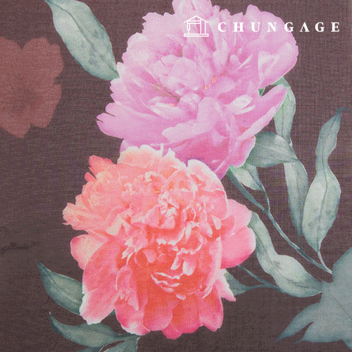 Hanbok fabric Nobang Fabric Flower pattern DTP Hanbok making Doll clothes making Sky camellia 11 types