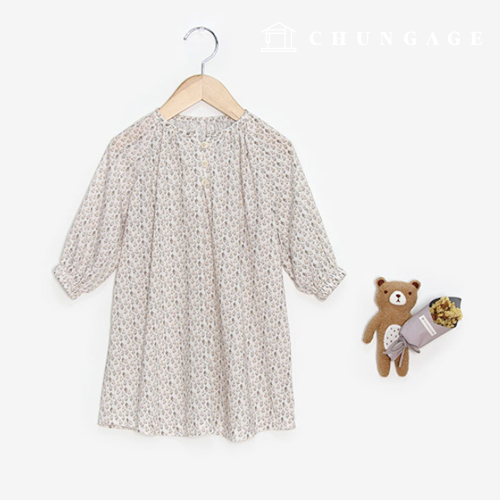 Clothing Pattern Children's One Piece Natural Style Clothing Pattern P1421