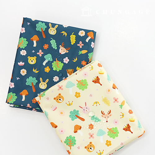 Waterproof fabric Friends party Poly waterproof fabric 2 types of large animals