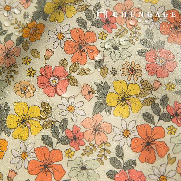 Waterproof Fabric Flower Fabric Laminate TPU Waterproof Fabric Soye