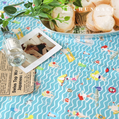 Waterproof fabric SwimAve poly waterproof fabric Wide summer 200