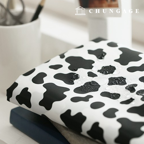 Waterproof fabric Yayakau Poly waterproof fabric Wide cow pattern 144