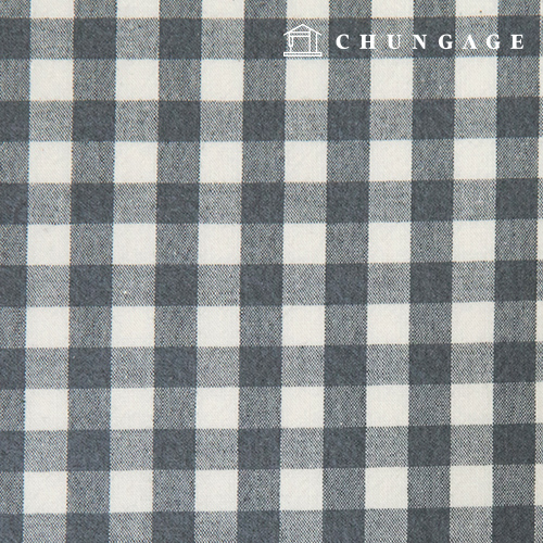 Waterproof Cloth Laminate Non-toxic TPU Waterproof Fabric Wide Width Melange Check Black 401 Hanma