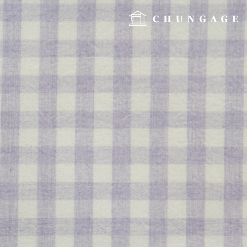 Waterproof Cloth Laminate Non-toxic TPU Waterproof Fabric Wide Width Melange Check Light Purple 425 Hanma