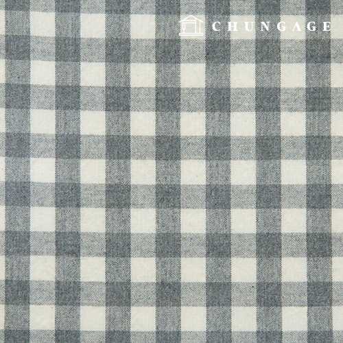 Waterproof Cloth Laminate Non-toxic TPU Waterproof Fabric Wide Width Melange Check Light gray 404 1 yard
