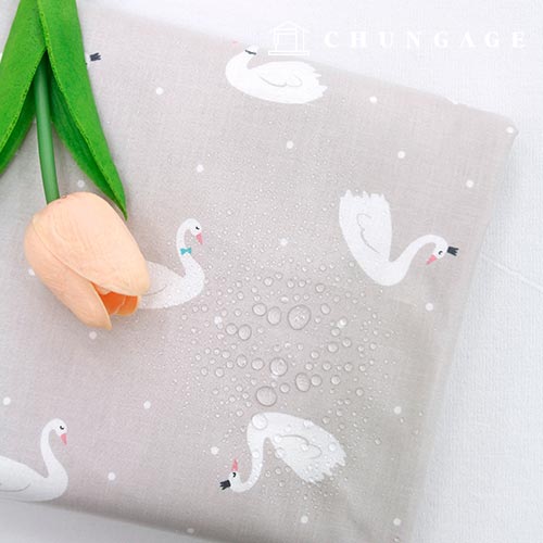 Waterproof Cloth Animal Swan Zoo Laminate TPU Waterproof Fabric Charmant Swan