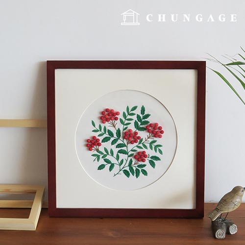 French Embroidery Package DIY Kit Herbberry CH511136
