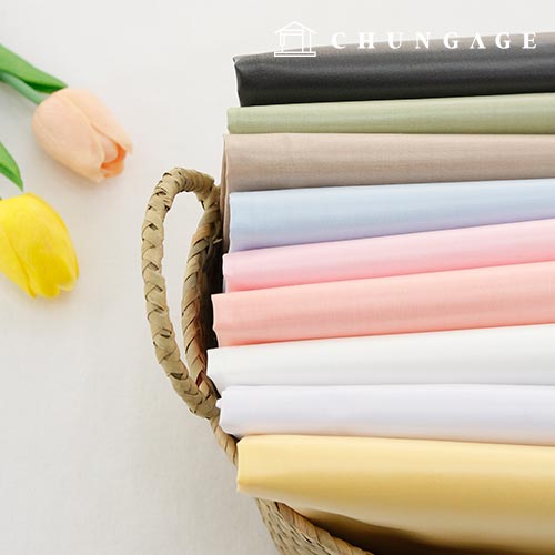 Waterproof Cloth Non-woven Fabric Laminate TPU Waterproof Fabric Cotton Blend Plain 9 Types Half yard