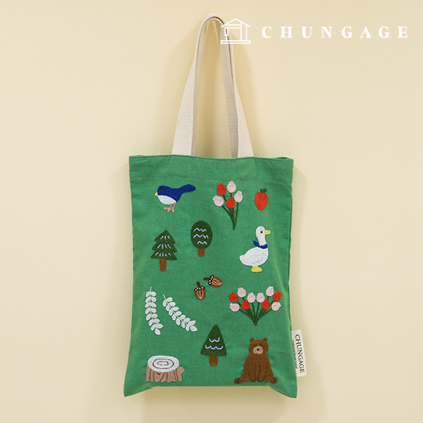 French Embroidery Package DIY Kit Eco Bag Unexpected Luck CH560155
