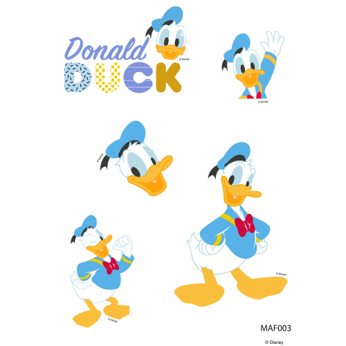 Clothing Transfer Paper Play Donald Duck Eco Bag Reform Thermal Transfer Film Sticker MAF003