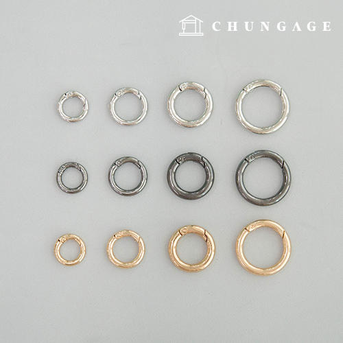 Oring Open Type Oring Bag Accessories Keyring Key Ring 20mm