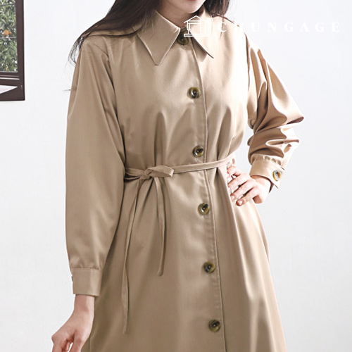 Clothing Pattern Women's Dress Trench Coat style One Piece Pattern P1573