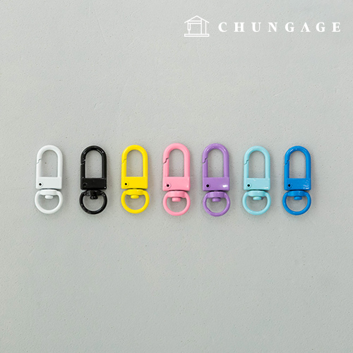 Dring D ring colored oring connection dog ring key ring key ring