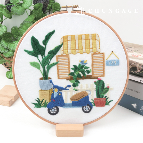 French Embroidery Package DIY Kit Brunch Time CH511366