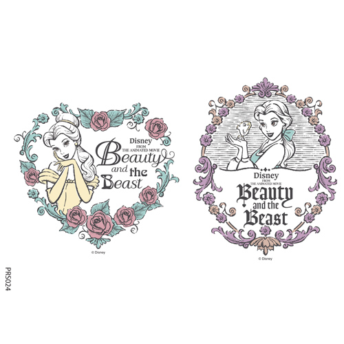 Clothing Transfer Paper antique Princess Bell Eco Bag Reform Thermal Transfer Film Sticker PRS024