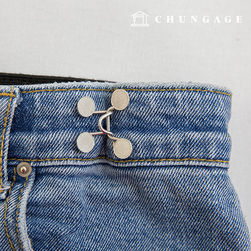 Magic Button Snap Magic Button Jeans Skirt Waist Adjustment Reduce Stretch Repair Button Pin Type A-01