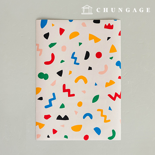 Reform Fabric Sticker Malo Terrazzo small 21x30