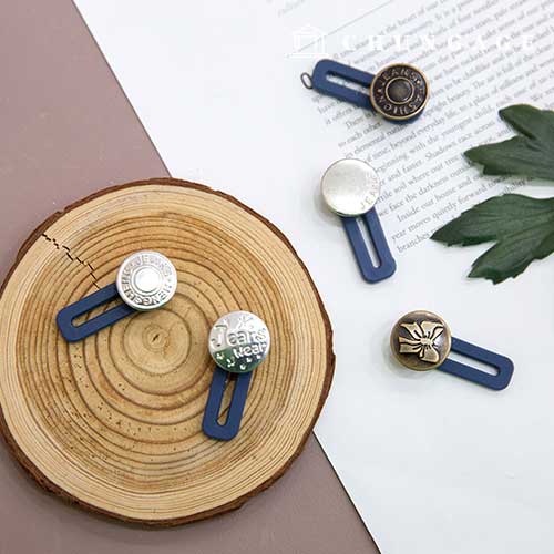 Magic Snap Button Magic Jeans Skirt Waist Reduce Stretch Pants Repair Button Band Type