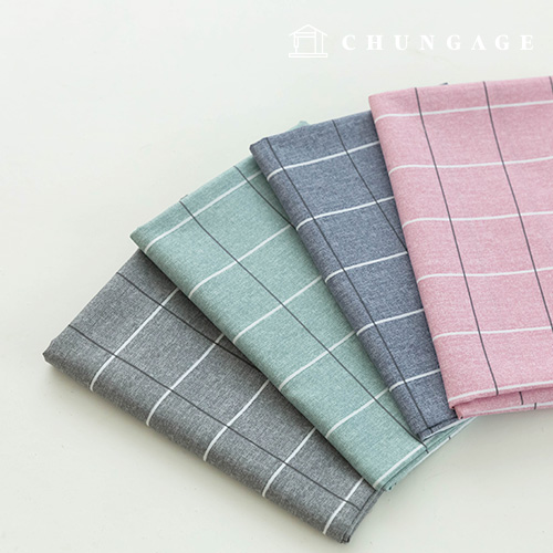 Poly check fabric wide fabric printing cami fabric big check