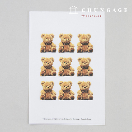 Clothing transfer paper 018 Reform heat transfer paper heat transfer sticker multi bear