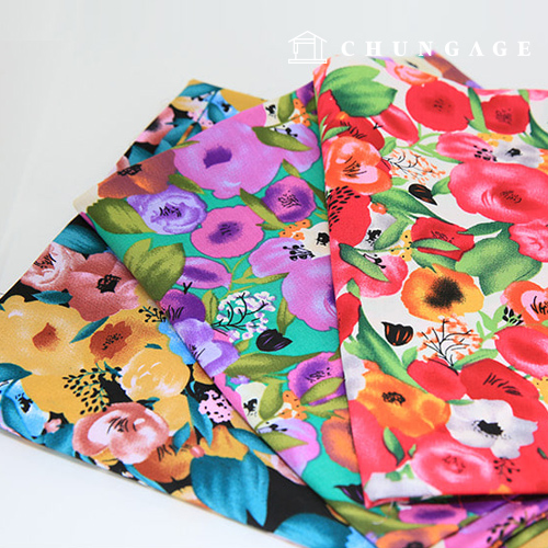 3 kinds of wide Rayon silk dream flower