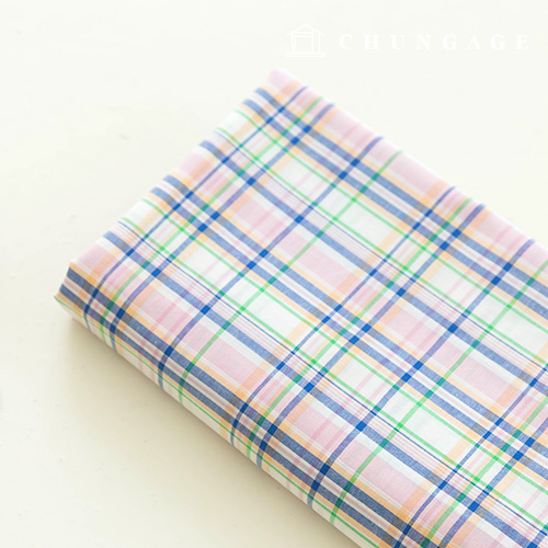 Cotton Check Fabric Ombre Dyed Check Fabric 43