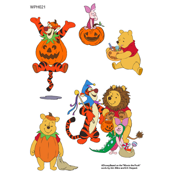 Clothing Transfer Paper Happy Halloween Fu Eco Bag Reform Thermal Transfer Film Sticker WPH021