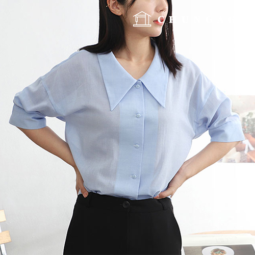 Clothes Pattern Women's Shirt Formal Shirt Short Sleeve Shirt Shirt Pattern P1525