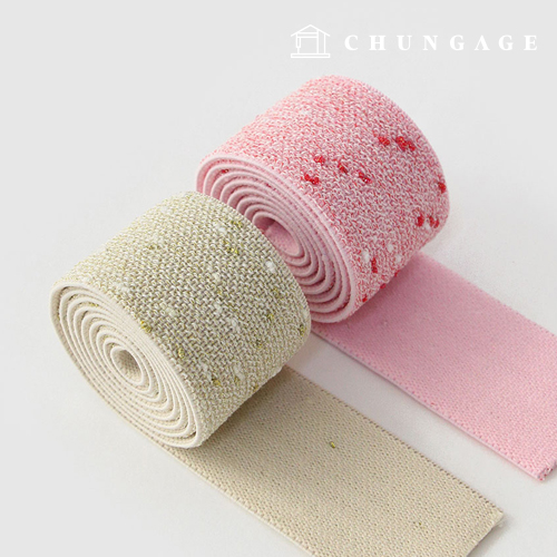 Pants Waist Elastic Band Coco Bouquet Elastic 40mm