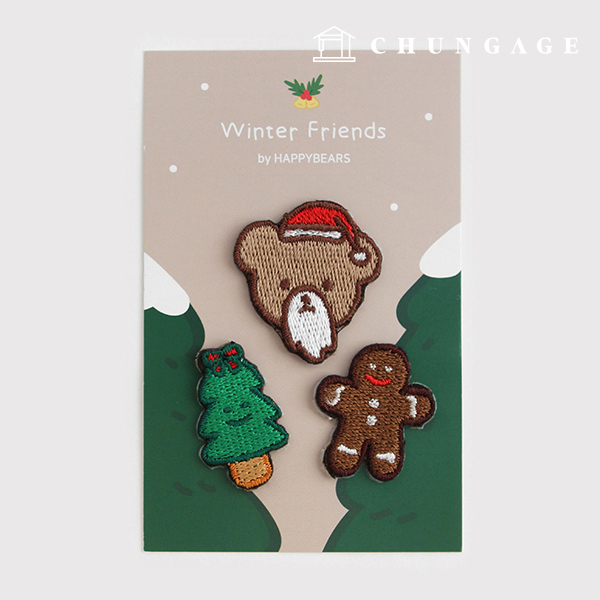 Christmas Adhesive Wapen Winter Friends Set 51346